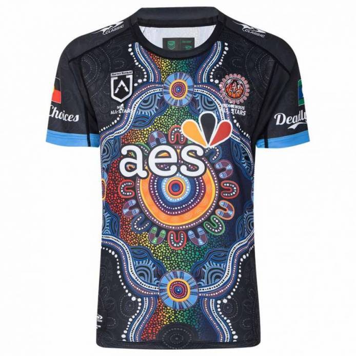 IAS Indigenous All Stars On Field Jersey Adults Sizes S-7XL! T3