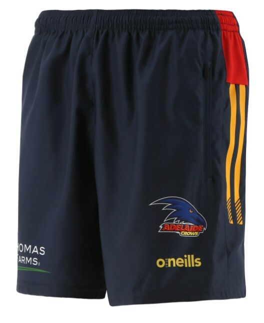 Adelaide Crows AFL O'Neills Walkout Shorts Sizes S-3XL! T3