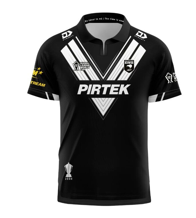 New Zealand Kiwis RLWC 2026 Classic Home Jersey Sizes Kids 8-16!