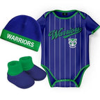 New Zealand Warriors NRL 3 Pc 'Lullaby' Baby Infant Gift Set With Bodysuit Sizes 000-1!