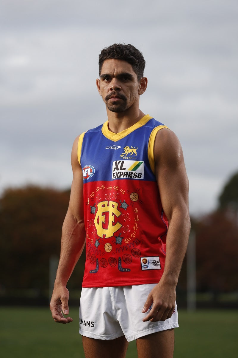Brisbane Lions AFL Classic Indigenous Guernsey Kids Sizes 6-14! T1