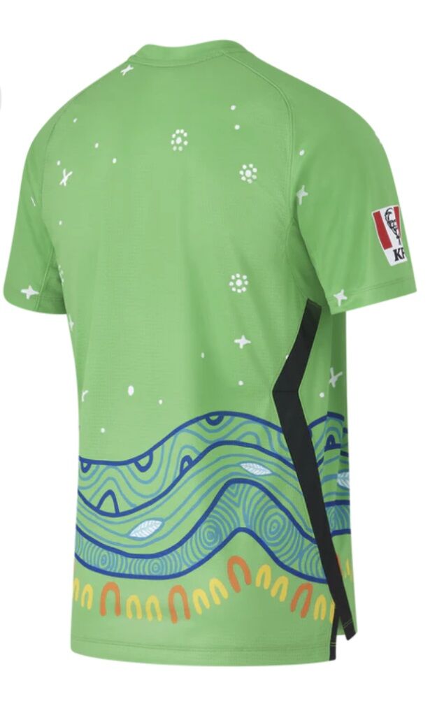 Melbourne Stars Big Bash BBL Cricket Nike Indigenous Jersey Sizes S-3XL!