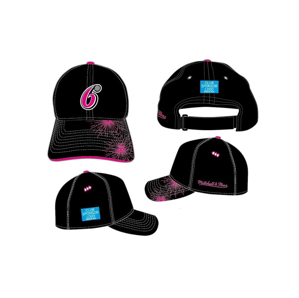 Sydney Sixers Big Bash BBL Cricket Players Training Cap/Hat!