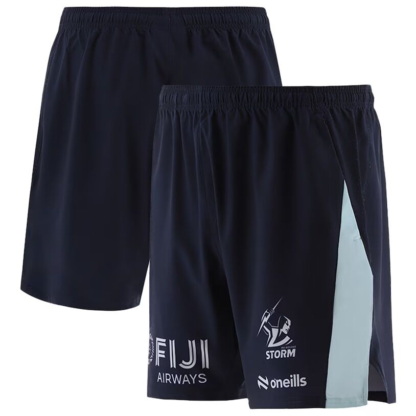 Melbourne Storm NRL 2026 O'Neills Training Shorts Sizes S-7XL!