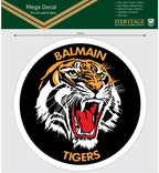 Balmain Tigers Heritage NRL iTag UV Car Mega Large Decal Sticker
