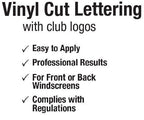 Canterbury Bulldogs NRL iTag UV Car Windscreen Window Lettering Decal Sticker