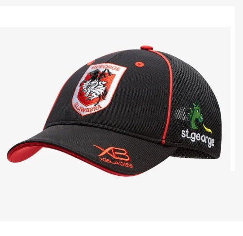 St George Illawarra Dragons NRL Players X Blades Media Cap/Truckers Cap! T0
