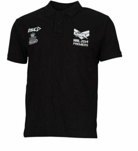 South Sydney Rabbitohs 2014 Premiers Classic Polo Shirt XS-M!