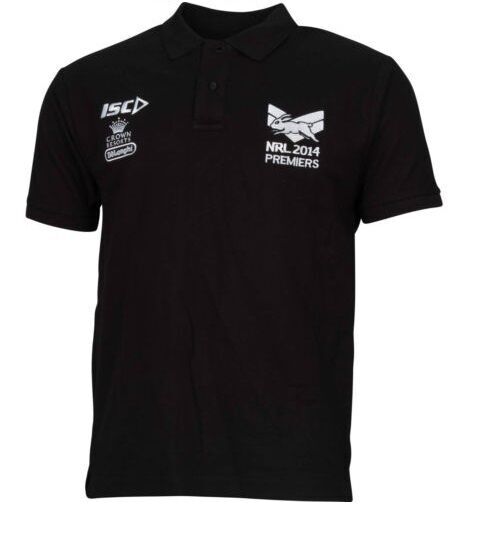 South Sydney Rabbitohs 2014 Premiers Classic Polo Shirt XS-M!