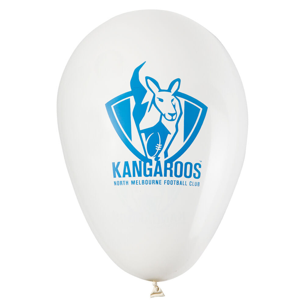 North Melbourne Kangaroos AFL Party Pack 25 Balloons & 5 Happy Birthday Banners!
