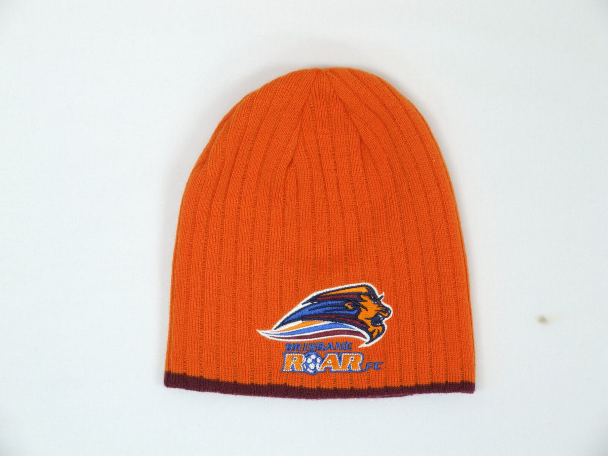 Official A League Soccer Brisbane Roar Rib Knit Beanie