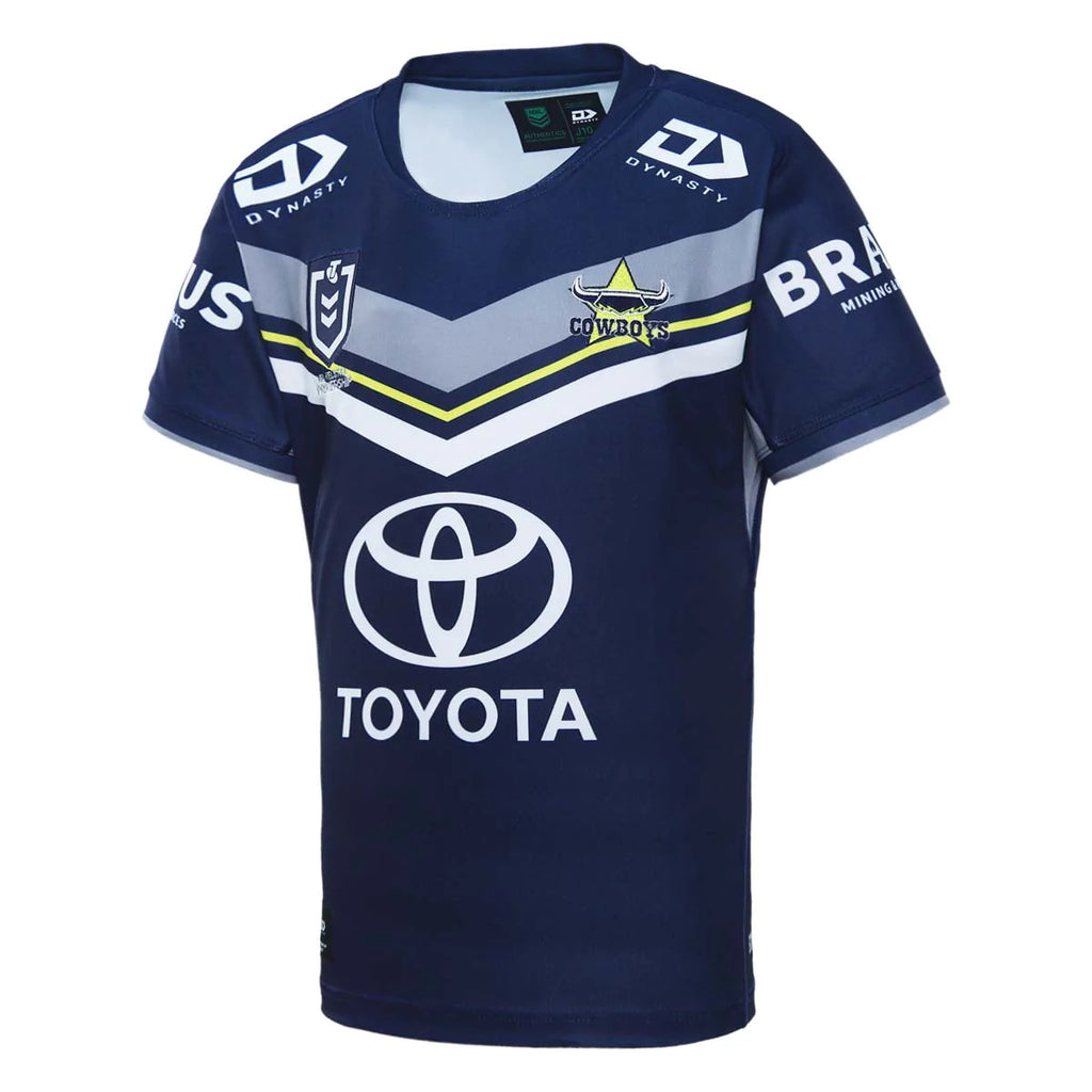 North Queensland Cowboys NRL Dynasty Home Jersey Sizes S-7XL! T3