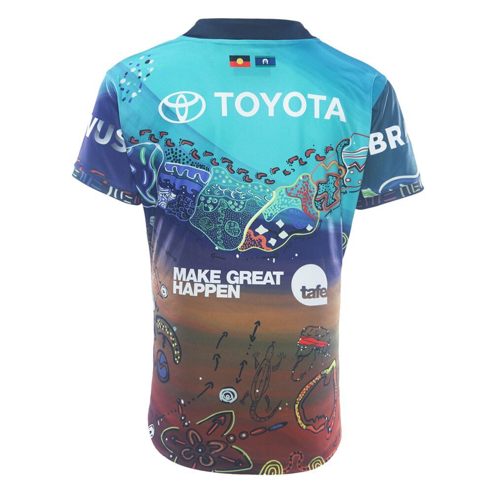 NQ Cowboys NRL 2026 Dynasty Indigenous Jersey Sizes S-3XL!