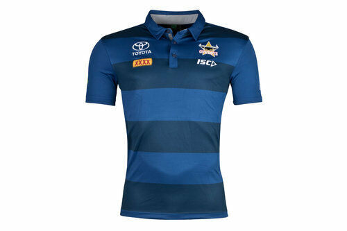 North Queensland Cowboys NRL ISC Sublimated Polo Sizes S-5XL! In Stock! T8