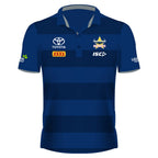 North Queensland Cowboys NRL ISC Sublimated Polo Sizes S-5XL! In Stock! T8