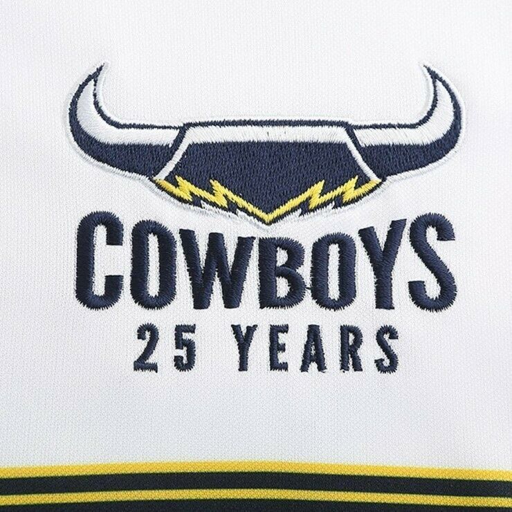 North Queensland Cowboys NRL ISC Away Jersey Mens Sizes S-7XL! T0
