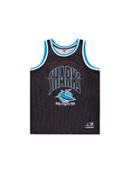 Cronulla Sharks NRL NAR Basketball Singlet Size S- 5XL! S4