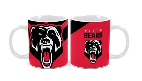 Perth Bears NRL Gift Team Logo Ceramic Coffee Cup Mug!