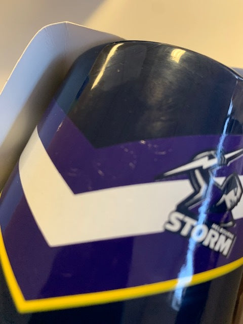 Melbourne Storm NRL Gift Muscle Arm Ceramic Coffee Cup Mug (MINOR SCRATCH ON PRINT)