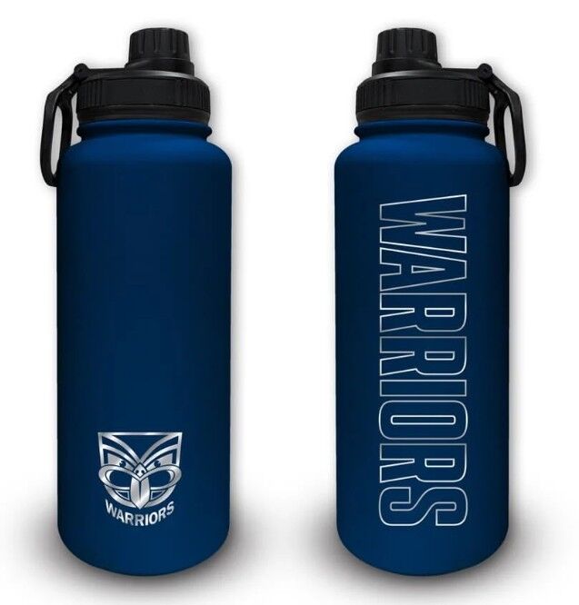 New Zealand Warriors NRL Stainless Steel 960ml Drink Bottle!