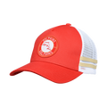 The Dolphins NRL Retro Striped Trucker Cap Hat!
