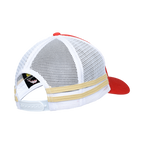 The Dolphins NRL Retro Striped Trucker Cap Hat!