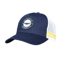North Queensland Cowboys NRL Retro Striped Trucker Cap Hat!