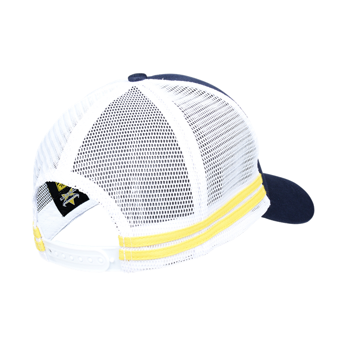 North Queensland Cowboys NRL Retro Striped Trucker Cap Hat!