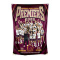 Brisbane Broncos NRL 2025 Premiers Celebration Photo Wall Flag P2! In Stock!