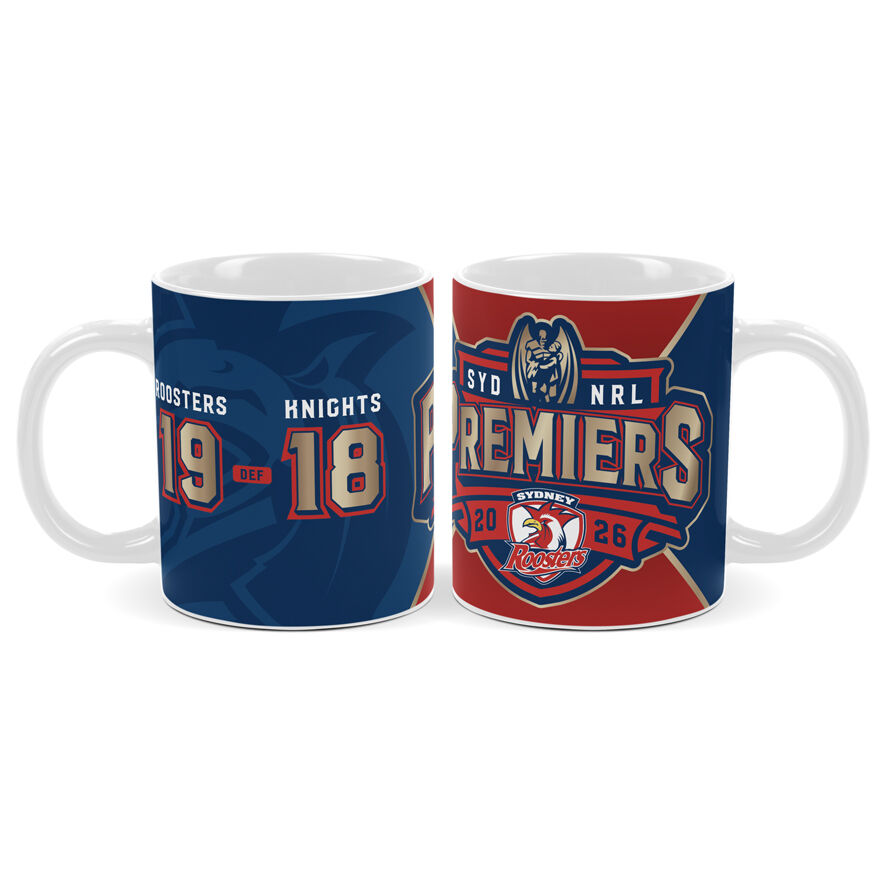 Sydney Roosters NRL Premiers 2026 Ceramic Coffee Cup Mug P1! PRESALE
