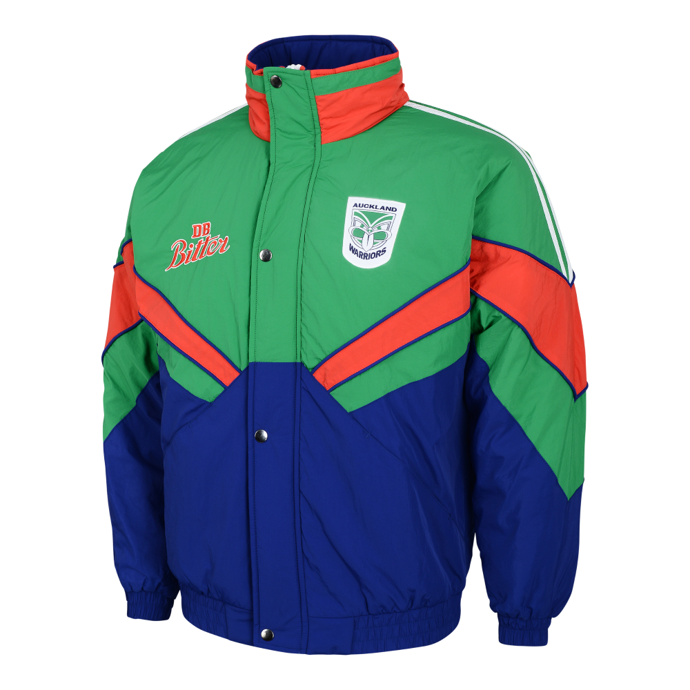 New Zealand Warriors ARL/NRL Retro Winter Jacket Size S-5XL!