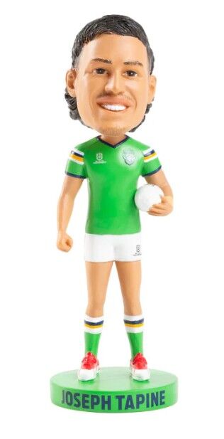Joseph Tapine Canberra Raiders NRL Bobblehead Collectable 18cm Tall Statue Gift!