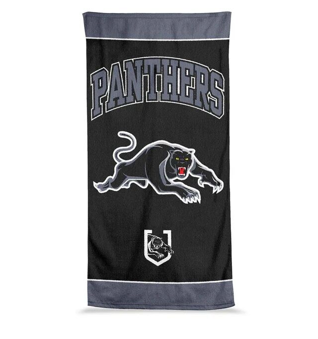 Penrith Panthers NRL Jumbo Beach Bath Towel 90cm by 170cm!