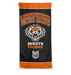 Wests Tigers NRL Jumbo Beach Bath Towel 90cm by 170cm!
