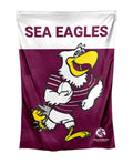 Official NRL Manly Sea Eagles Mascot Wall Cape Flag (70 cm x 100 cm)!