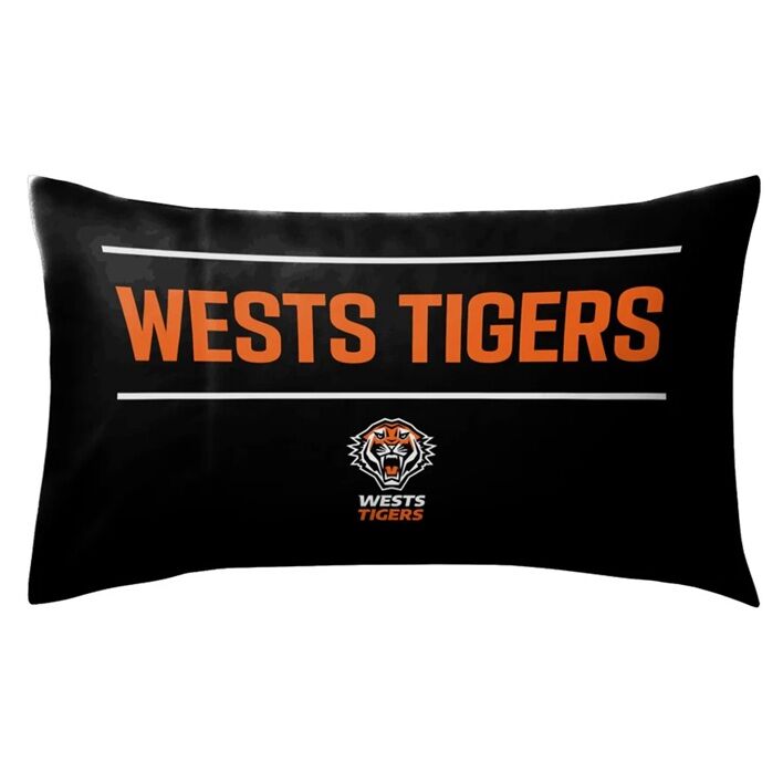 Wests Tigers NRL Team Pillow case!