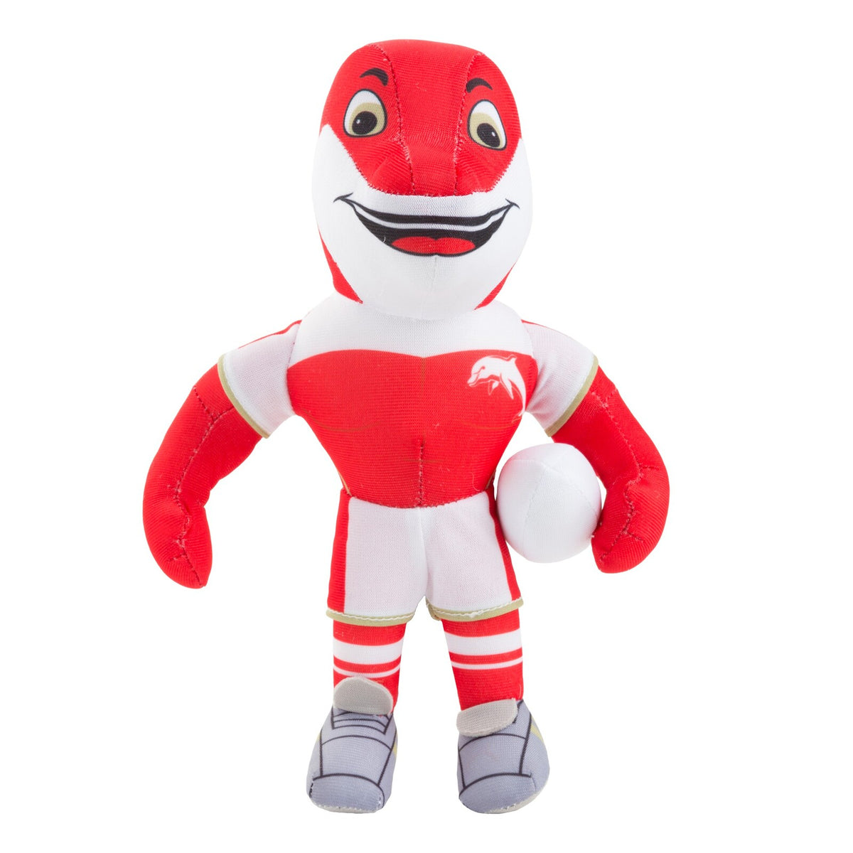 The Dolphins NRL Kids Mascot Plush Soft Stuff Toy (27 cm)
