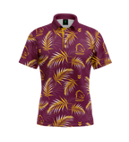 Brisbane Broncos NRL 'Palm Beach' Golf Polo Shirt Sizes Sizes S-5XL!