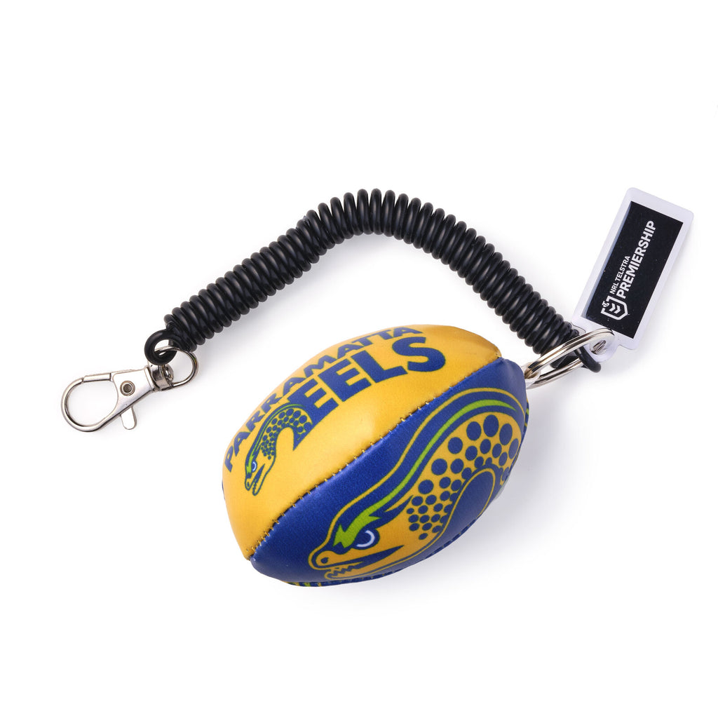 Parramatta Eels NRL Bungee Ball Keyring!