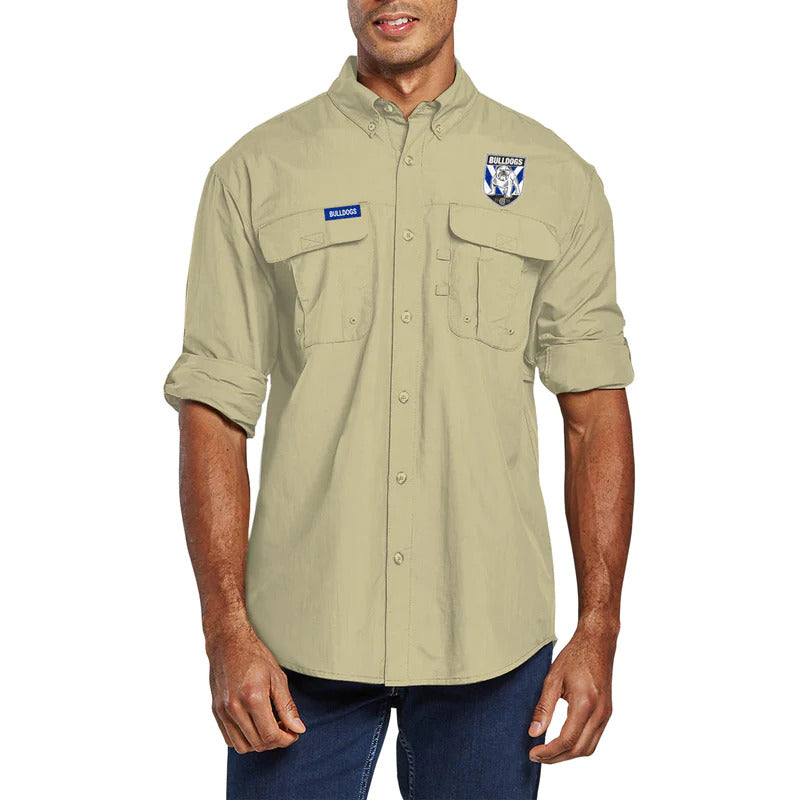 Canterbury Bulldogs NRL Top End Outdoor Shirt Sizes S-5XL!