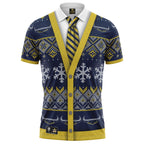 North Queensland Cowboys NRL Xmas Polo T Shirt Sizes S-5XL!
