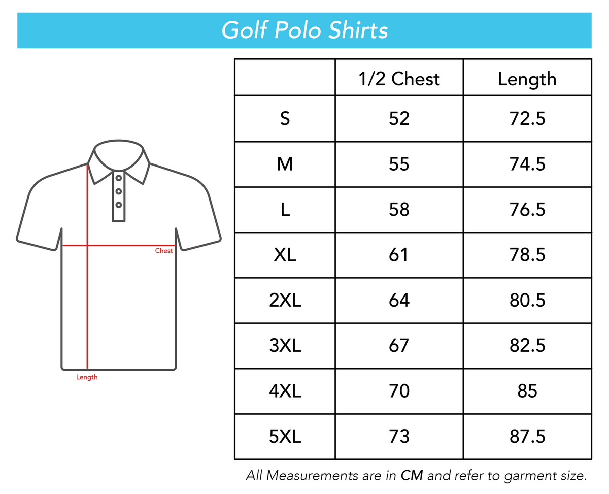 North Queensland Cowboys NRL Fairway Golf Polo T Shirt Sizes S-5XL!