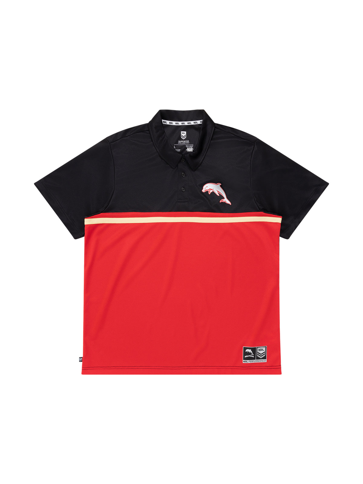 The Dolphins NRL NAR Performance Polo Size S-3XL! S4