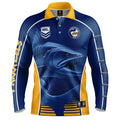Parramatta Eels NRL Barracuda Fishing Shirt Mens Sizes S-5XL!