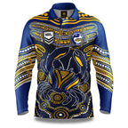 Parramatta Eels NRL 'Karumba' Fishing Shirt Adult Sizes S-5XL!