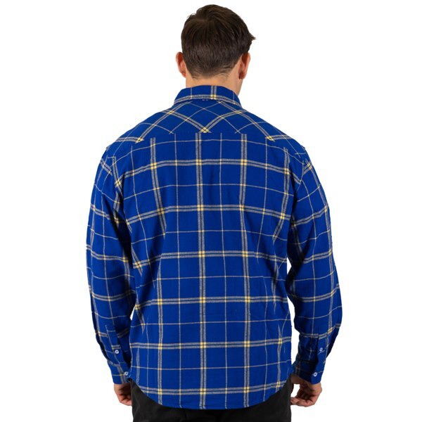 Parramatta Eels NRL 'Mustang' Flannel Shirt Button Up T Shirt Sizes S-5XL!