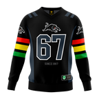 Penrith Panthers NRL 'Quarterback' Pullover Jersey  Toddlers Sizes 1-4!