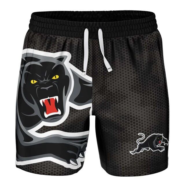 Penrith Panthers NRL 'Big Shot' Volley Shorts Sizes Sizes S-5XL!