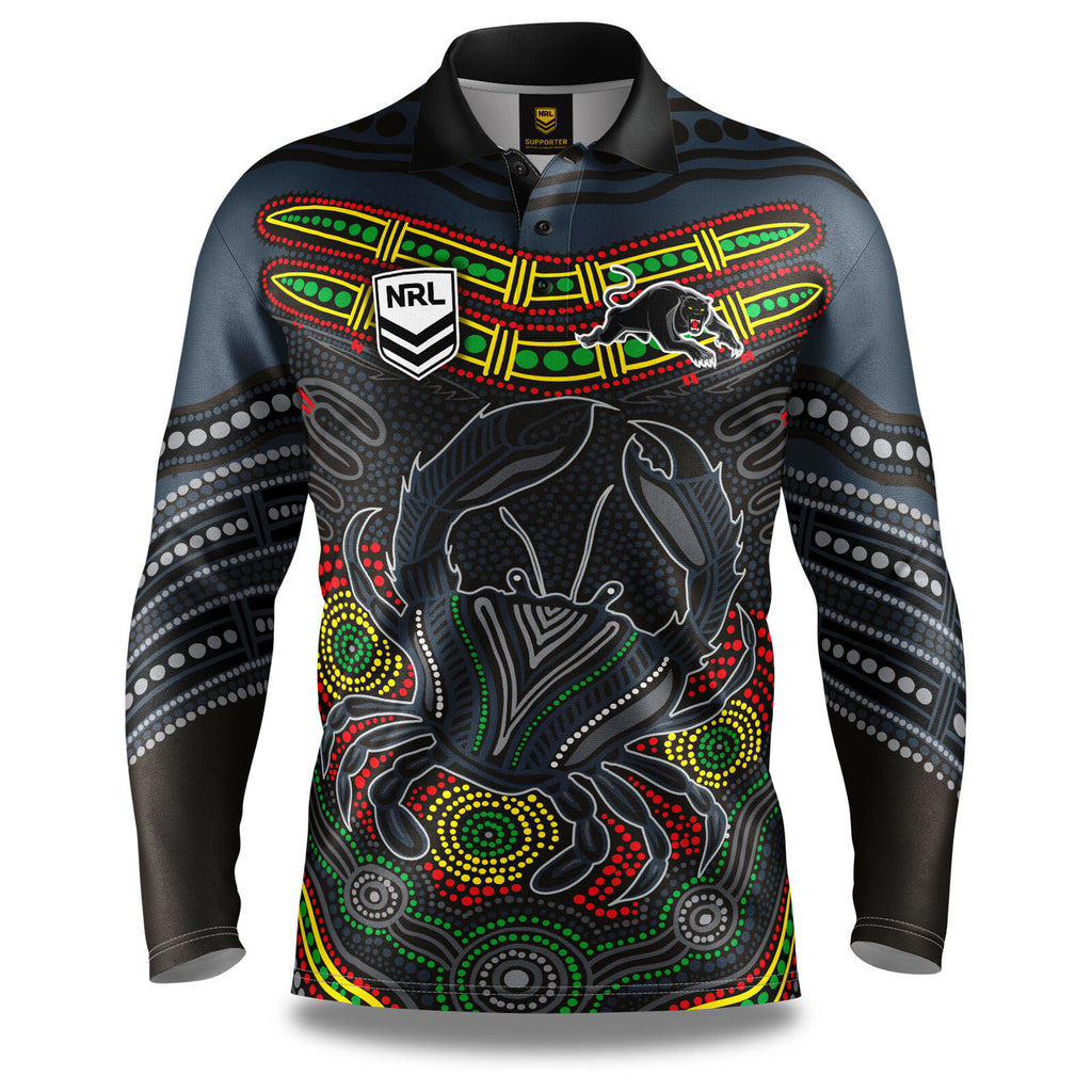 Penrith Panthers NRL 'Karumba' Fishing Shirt Adult Sizes S-5XL!