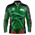 South Sydney Rabbitohs NRL Barracuda Fishing Shirt Mens Sizes S-5XL!